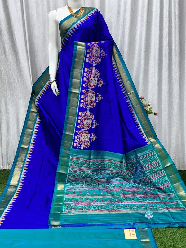 Pochampally Designer Dola Silk Saree Collection | With Blouse Piece