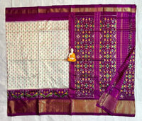 Pochampalli Ikkat Silk Saree