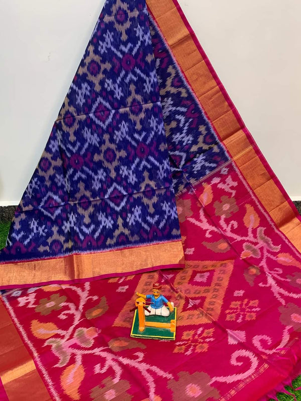 Pochampalli Print Dolla Silk Saree