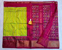 Pochampalli Ikkat Handloom Silk Saree