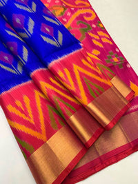 Pochampalli Dolla Silk Ethnic Saree