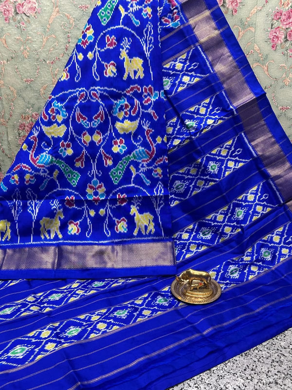 Pochampalli Print Dolla Silk Saree