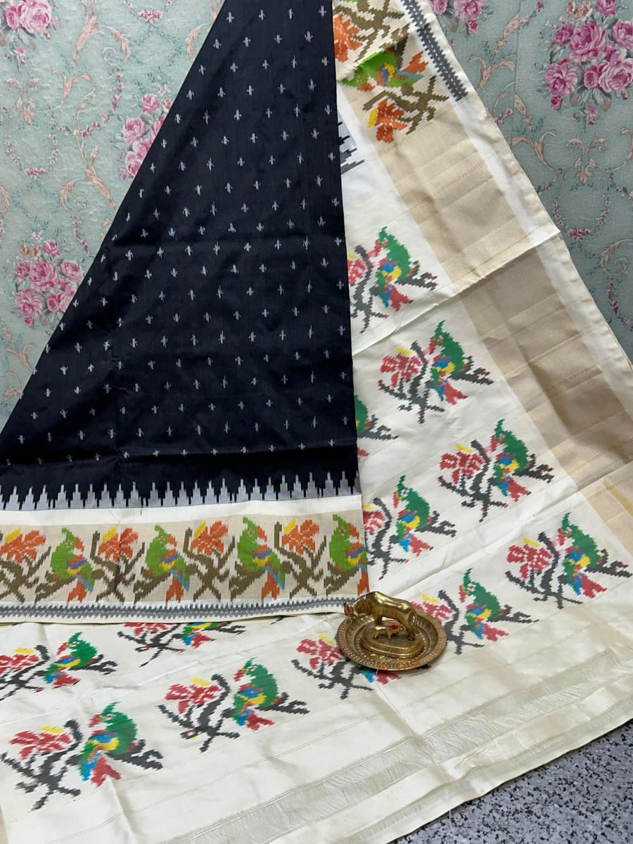 Pochampalli Dolla Silk Ethnic Saree