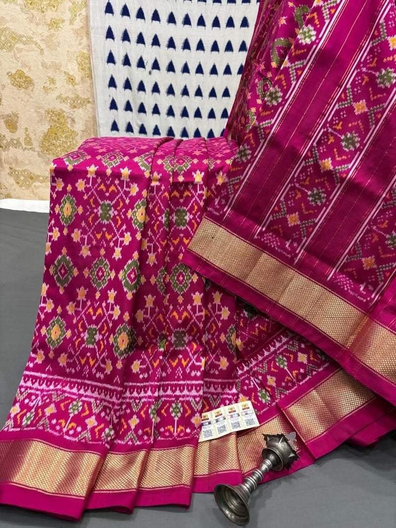Pochampalli Print Dolla Silk Saree