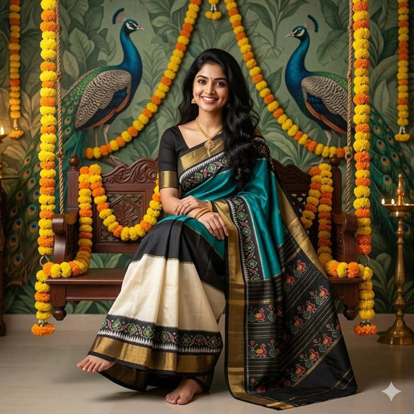 Pochampalli Dolla Silk Designer Saree