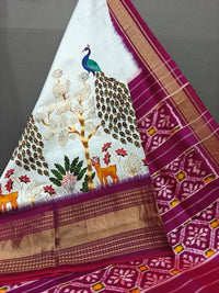 Pochampalli Dolla Silk Saree