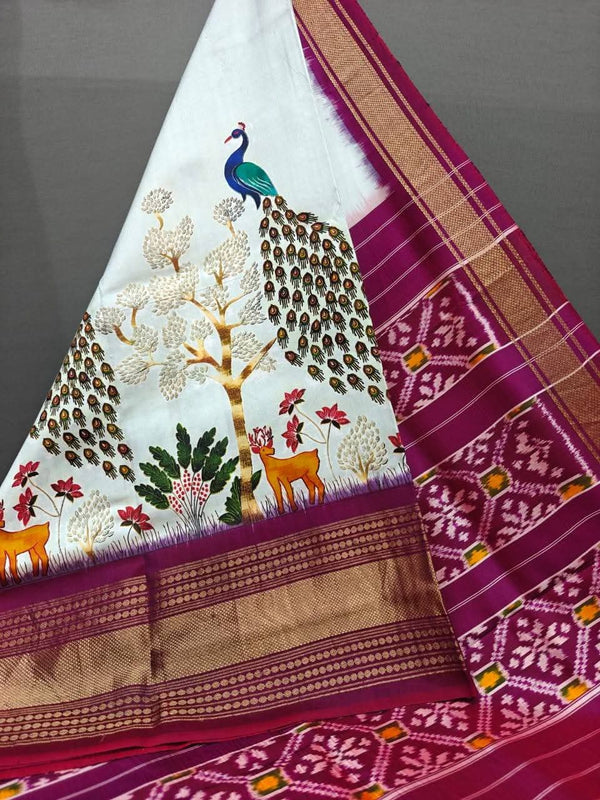 Pochampalli Dolla Silk Saree