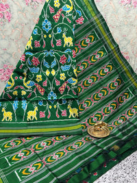 Pochampalli Ikkat Dolla Silk Saree
