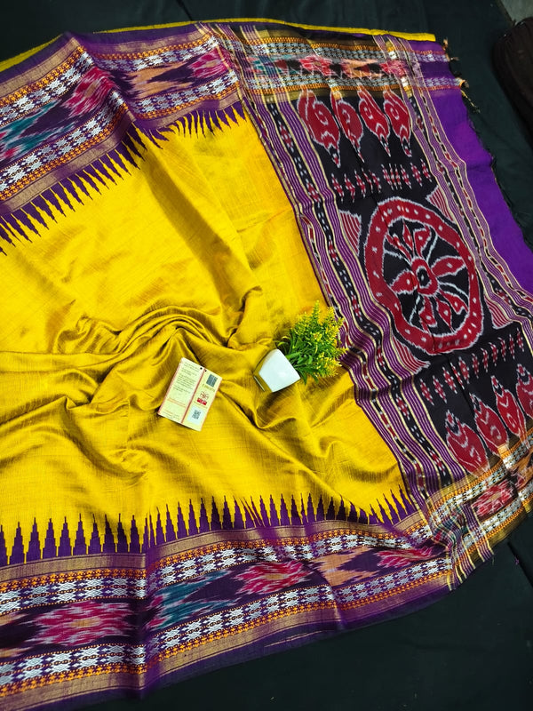 Pochampalli Print Dolla Silk Saree