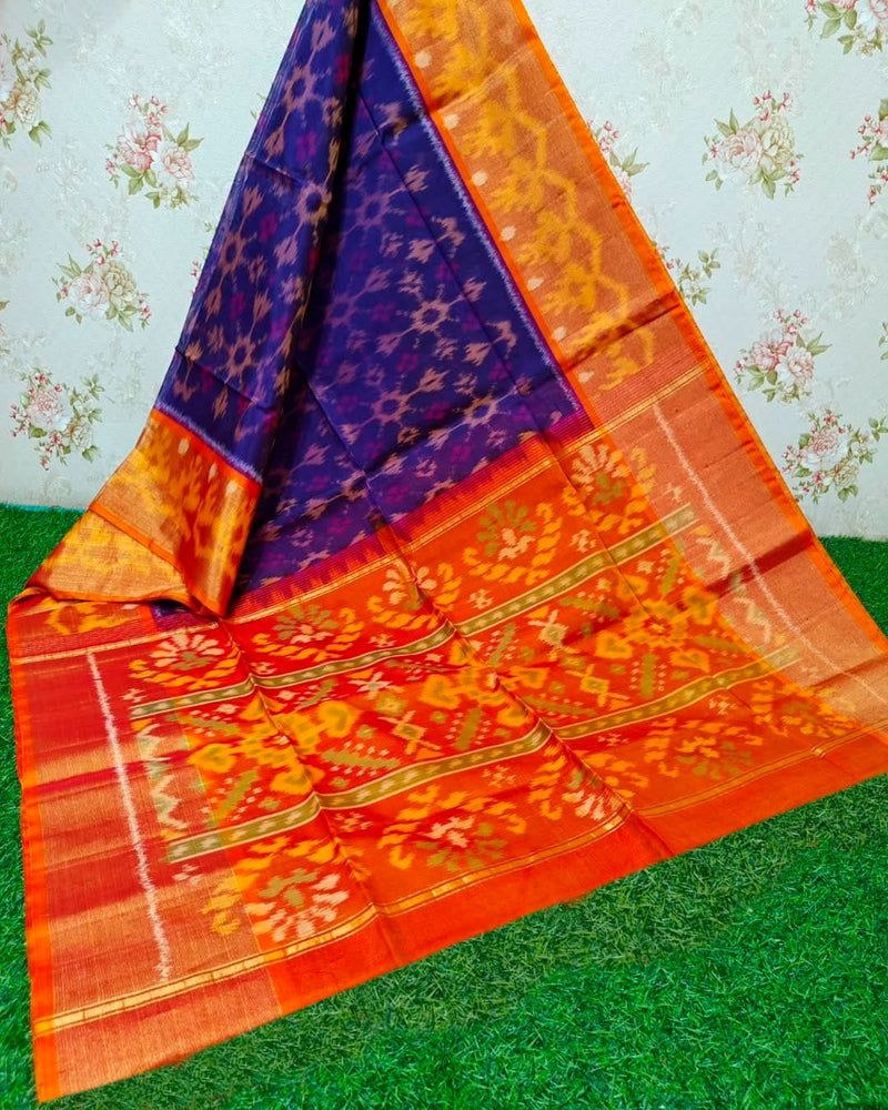 Pochampalli Dolla Silk Saree