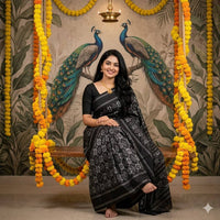 Pochampalli Dolla Silk Designer Saree