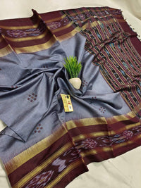 Cotton Silk Temple Border Saree