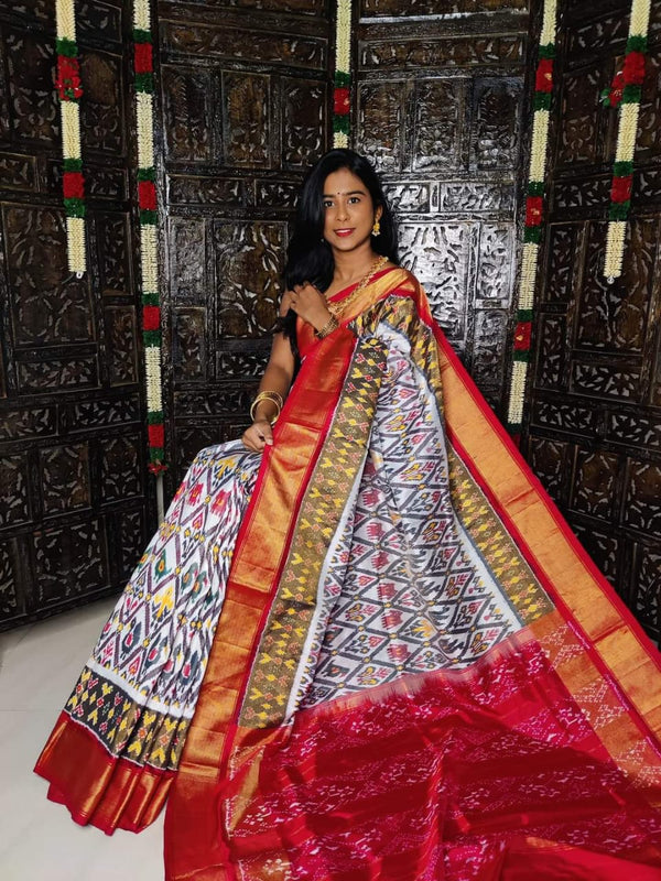 Pochampalli Dolla Silk Saree