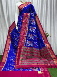Pochampalli Print Dolla Silk Saree