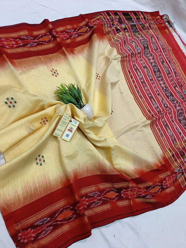 Temple Border Cotton Silk Ethnic Saree