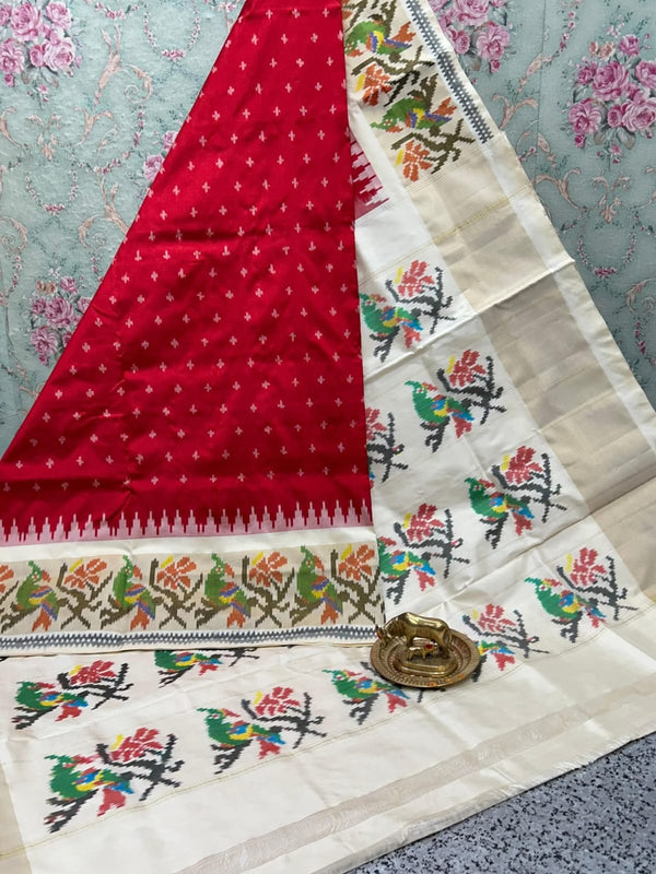 Pochampalli Dolla Silk Ethnic Saree