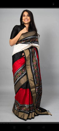 Pochampalli Dolla Silk Saree