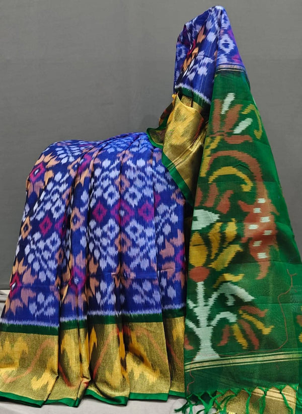 Pochampalli Print Dolla Silk Saree