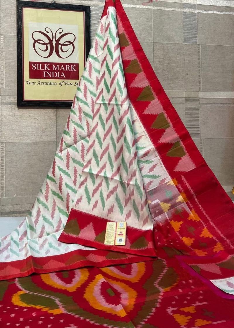 Pochampalli Dolla Silk Designer Saree