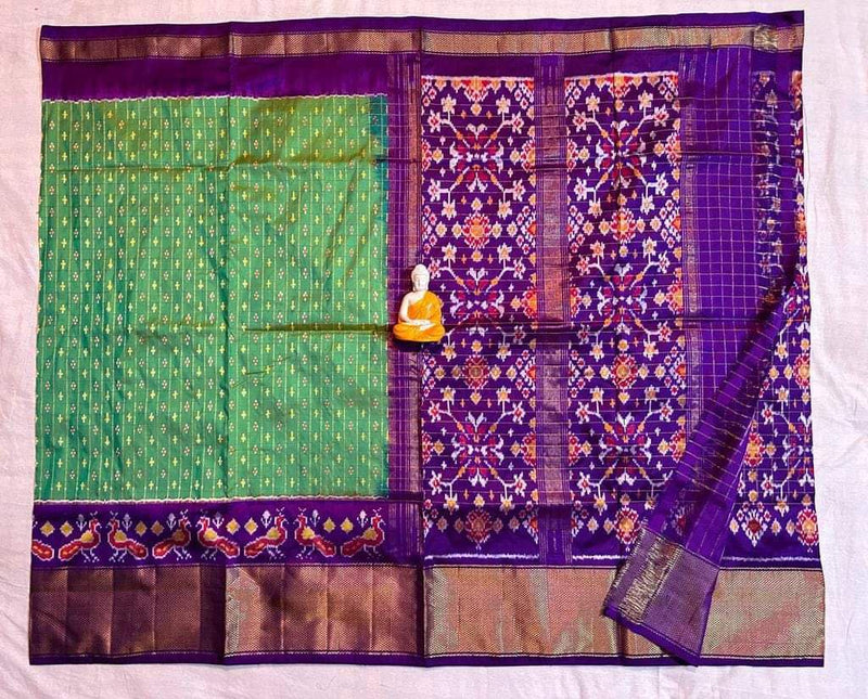 Pochampalli Ikkat Traditional Silk Saree