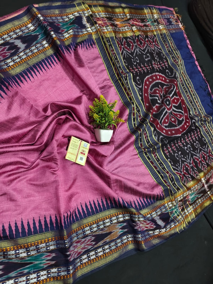 Pochampalli Dolla Silk Ethnic Saree