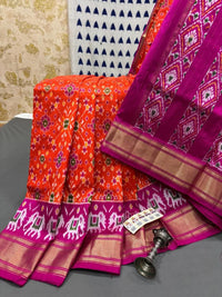 Pochampalli Dolla Silk Designer Saree