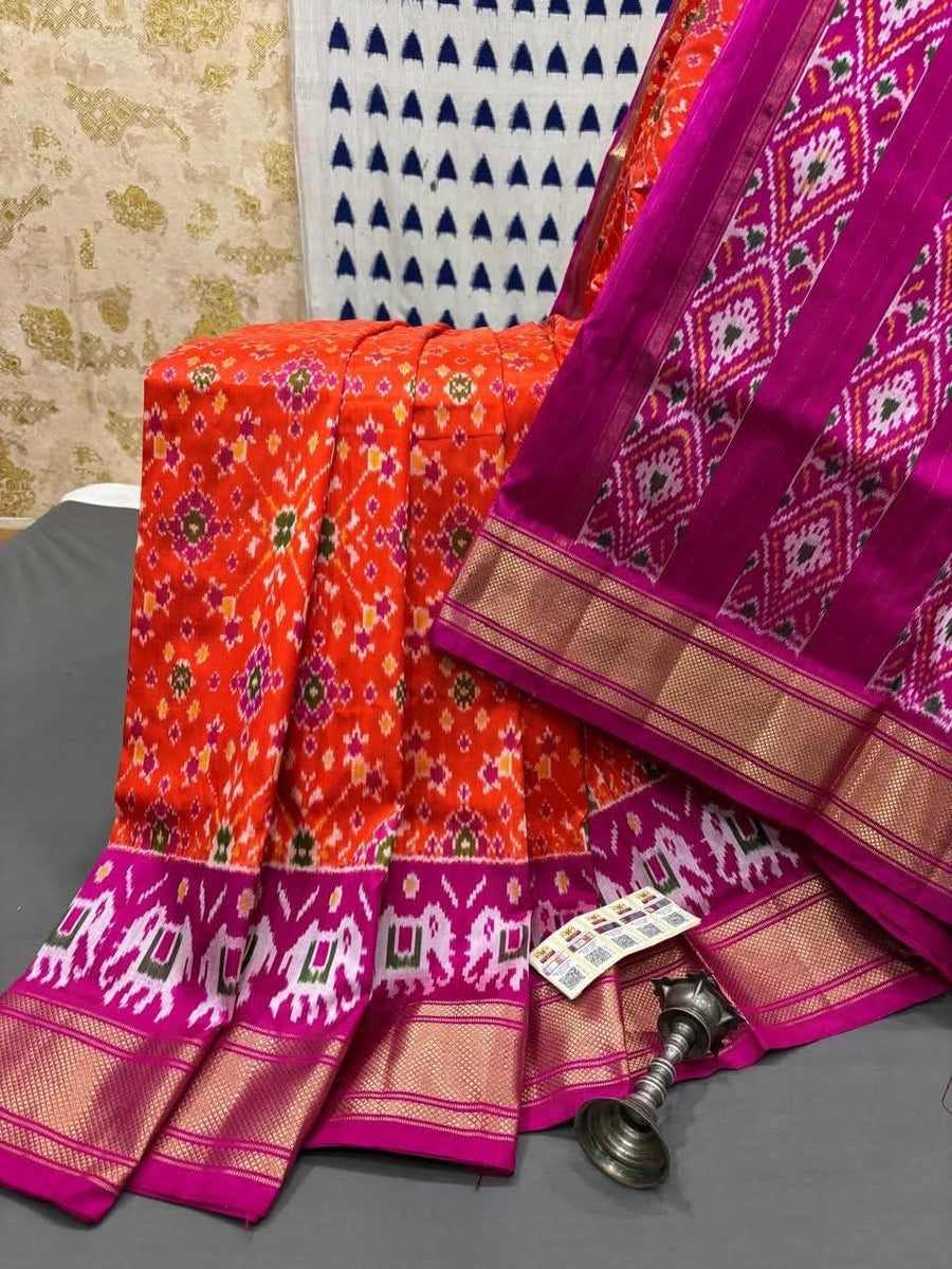 Pochampalli Dolla Silk Designer Saree