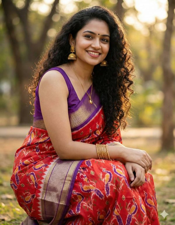 Pochampalli Dolla Silk Saree