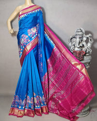 Pochampalli Print Dolla Silk Saree