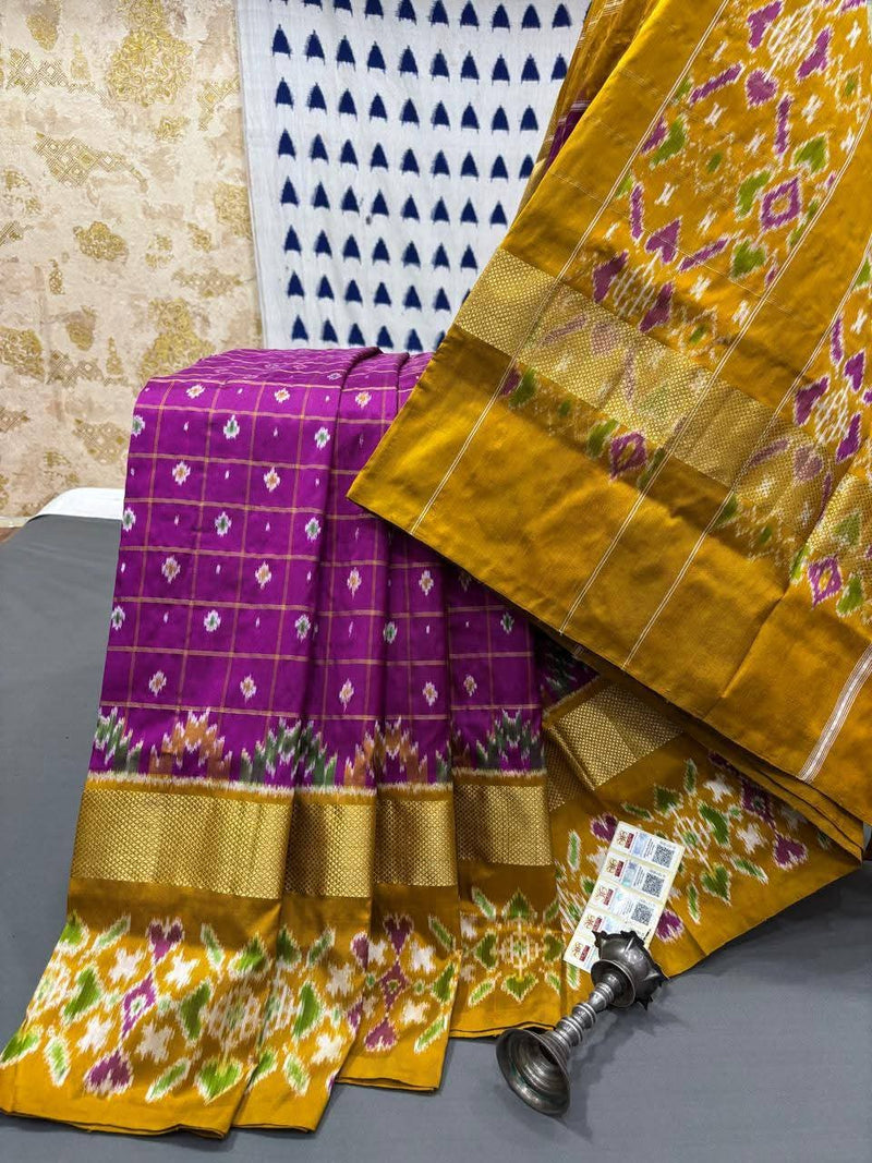 Pochampalli Dolla Silk Designer Saree