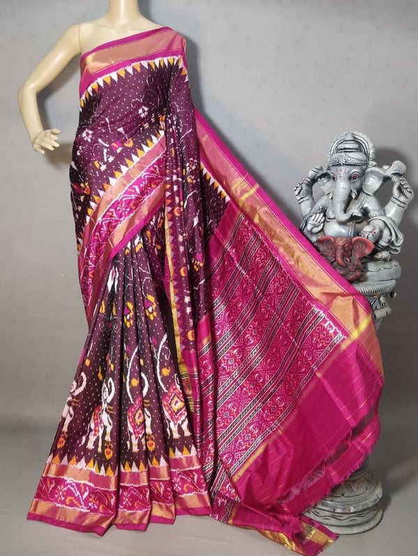 Pochampalli Dolla Silk Ethnic Saree