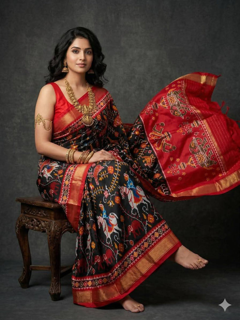 Kalamkari Art Dolla Silk Saree
