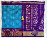 Pochampalli Ikkat Traditional Silk Saree