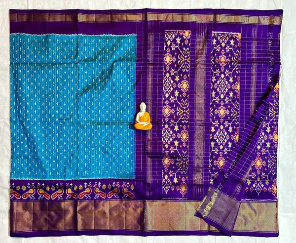 Pochampalli Ikkat Traditional Silk Saree