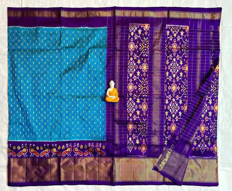 Pochampalli Ikkat Traditional Silk Saree