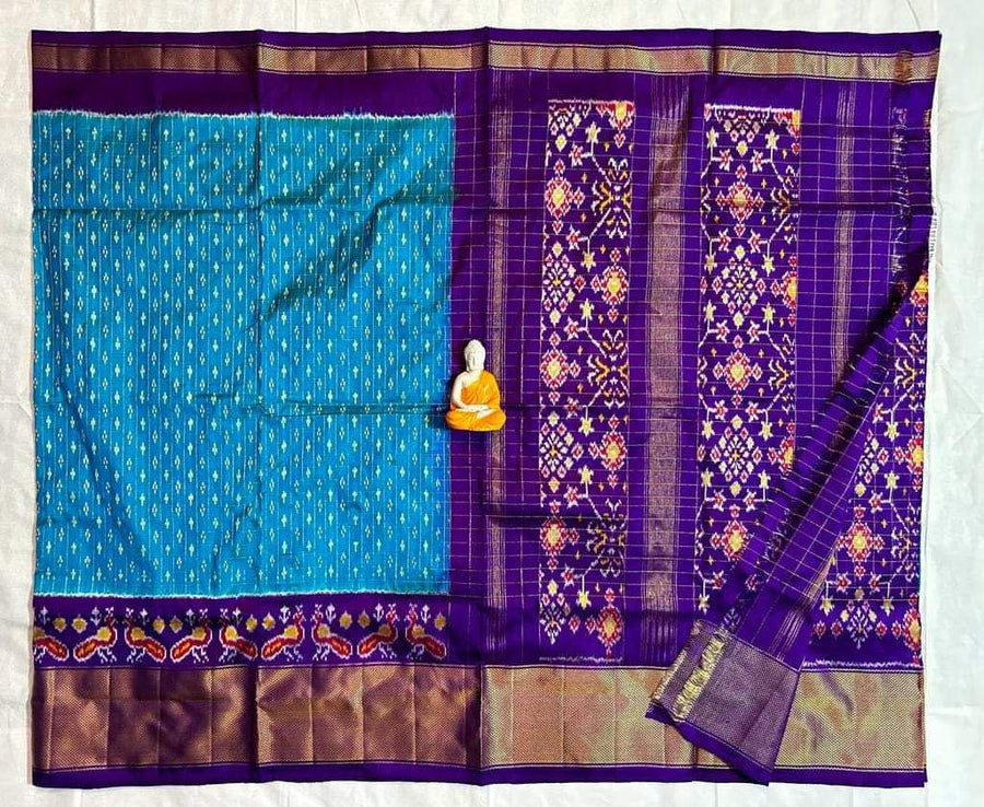 Pochampalli Ikkat Traditional Silk Saree
