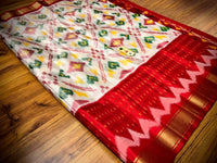 Pochampalli Print Dolla Silk Saree