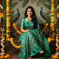 Pochampalli Dolla Silk Saree