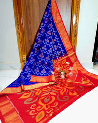 Pochampalli Print Dolla Silk Saree