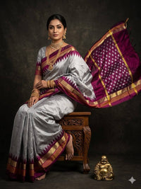 Pochampalli Dolla Silk Saree