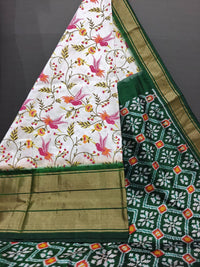 Pochampalli Weave Dolla Silk Saree