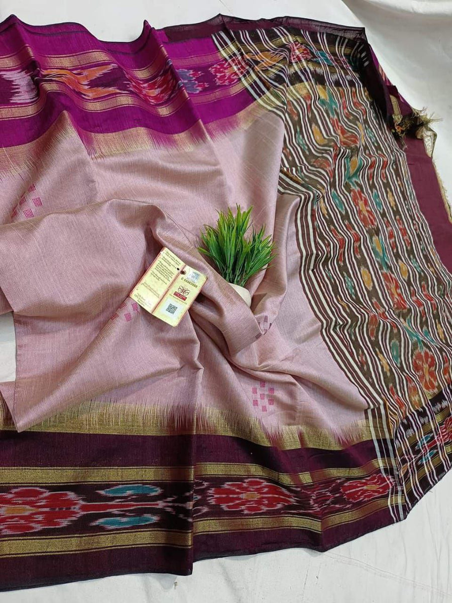 Temple Border Cotton Silk Ethnic Saree