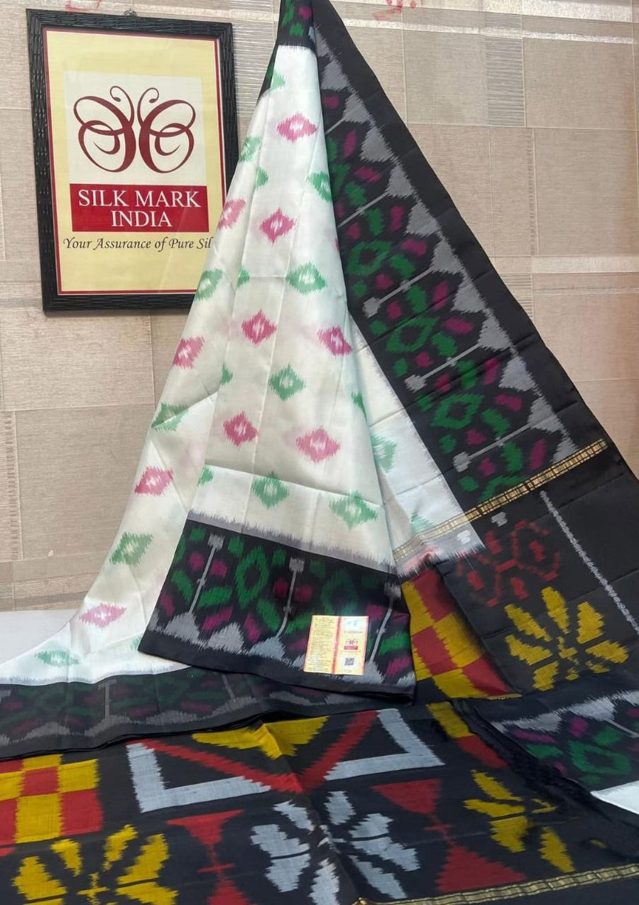 Pochampalli Dolla Silk Ethnic Saree