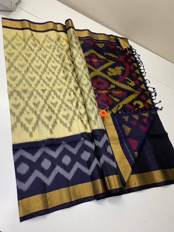 Pochampalli Dolla Silk Ethnic Saree