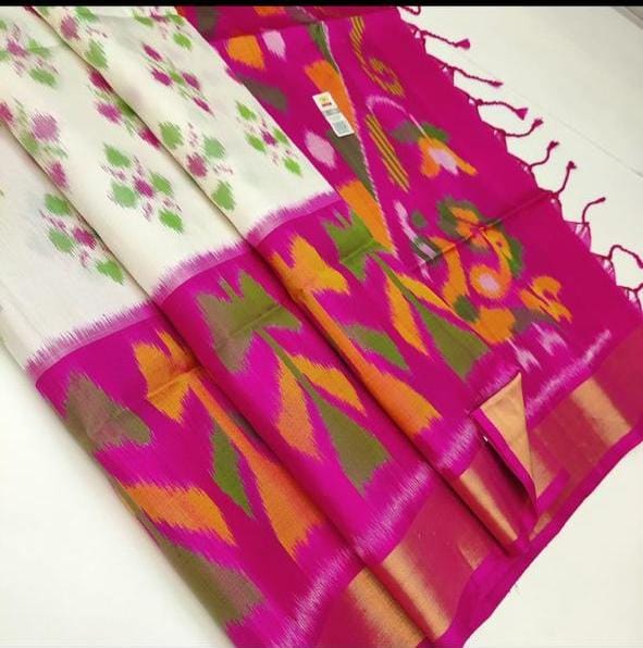 Pochampalli Dolla Silk Designer Saree