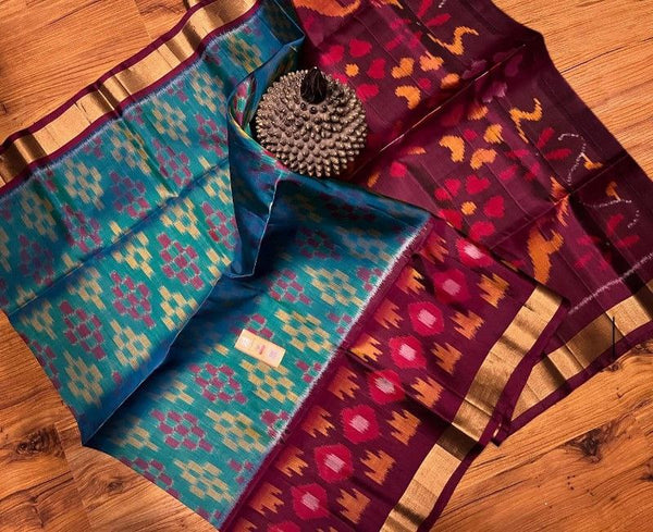 Pochampalli Dolla Silk Ethnic Saree