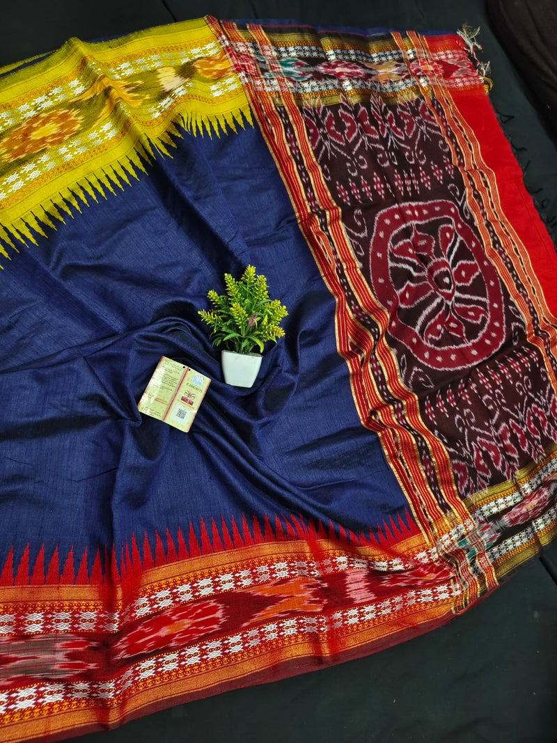 Pochampalli Print Dolla Silk Saree