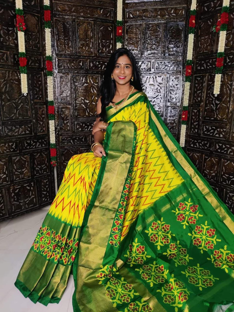 Pochampalli Dolla Silk Saree