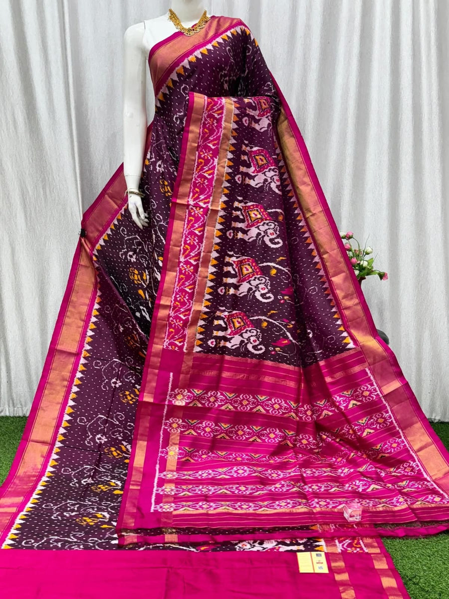 Pochampalli Dolla Silk Saree