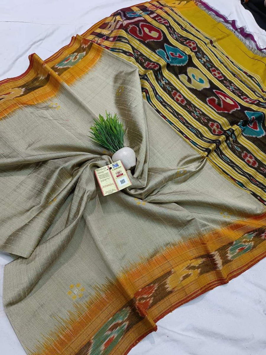 Temple Border Cotton Silk Ethnic Saree